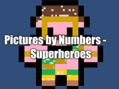                                                                     Pictures by Numbers - Superheroes קחשמ