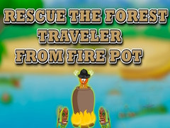                                                                     Rescue the Forest Traveler from Fire Pot קחשמ