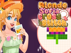                                                                     Blonde Sofia Cross Stitch קחשמ