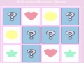                                                                     6 Shape Memory Game קחשמ