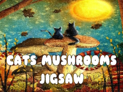                                                                     Cats Mushrooms Jigsaw קחשמ