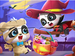                                                                     Jigsaw Puzzle: Baby Panda Halloween קחשמ