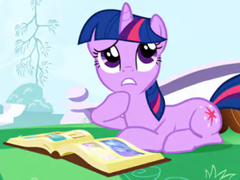                                                                     Jigsaw Puzzle: Studious Twilight Sparkle קחשמ