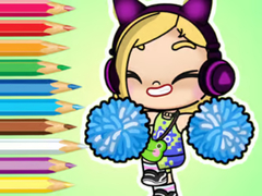                                                                     Coloring Book: Avatar World Cheerleader קחשמ