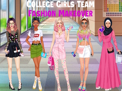                                                                     College Girls Team Fashion Makeover קחשמ