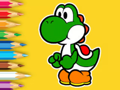                                                                     Coloring Book: Yoshi Fishing Day קחשמ