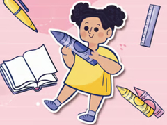                                                                     Kids Quiz: Stationery Story קחשמ