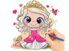                                                                     Coloring Book: Chibi Doll Princess קחשמ