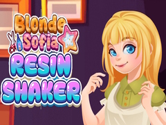                                                                     Blonde Sofia Resin Shaker קחשמ