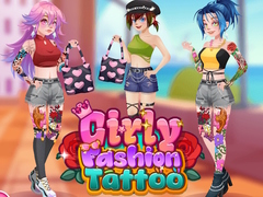                                                                     Girly Fashion Tattoo קחשמ