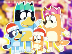                                                                     Jigsaw Puzzle: Bluey Family Xmas Eve קחשמ