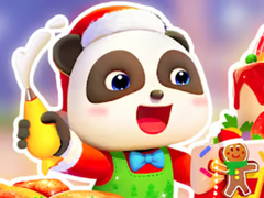                                                                     Jigsaw Puzzle: Baby Panda Christmas Chef קחשמ