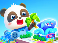                                                                     Jigsaw Puzzle: Baby Panda's Dream Town קחשמ