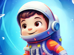                                                                     Jigsaw Puzzle: Astronaut קחשמ