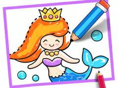                                                                     Toddler Drawing: Mermaid קחשמ