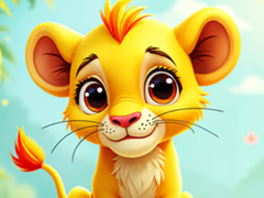                                                                     Jigsaw Puzzle: Baby Simba קחשמ