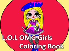                                                                     L.O.L OMG Girls Coloring Book קחשמ