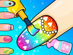                                                                     Coloring Book: Nail Salon קחשמ