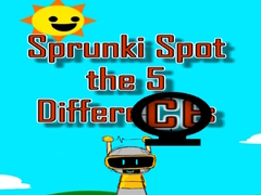                                                                     Sprunki Spot the 5 Differences קחשמ