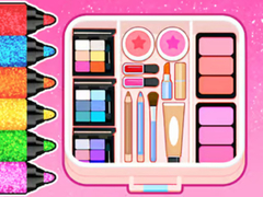                                                                     Coloring Book: Makeup Tidy קחשמ