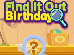                                                                     Find It Out Birthday קחשמ