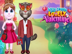                                                                     Kitty Couple Lovely Valentine קחשמ