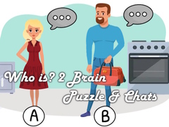                                                                     Who is? 2 Brain Puzzle & Chats קחשמ