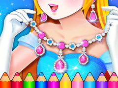                                                                     Coloring Book: Jewelry Design קחשמ