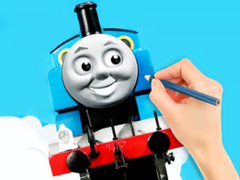                                                                     Coloring Book: Thomas & Friends קחשמ