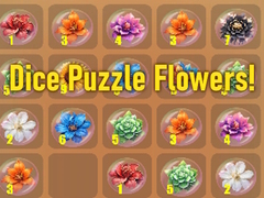                                                                     Dice Puzzle Flowers! קחשמ