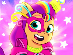                                                                     Jigsaw Puzzle: Little Pony's Carnival קחשמ