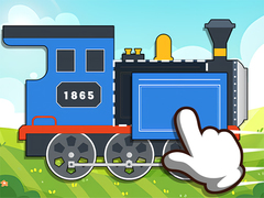                                                                     Labo Brick Train Game For Kids קחשמ