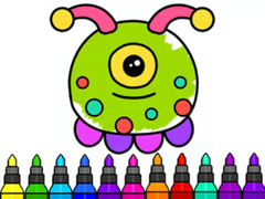                                                                     Coloring Book: Alien קחשמ