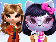                                                                     Kitty Squad Winter Dress Up קחשמ