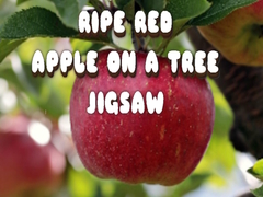                                                                     Ripe Red Apple on a Tree Jigsaw קחשמ