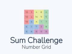                                                                     Sum Challenge Number Grid קחשמ