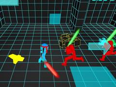                                                                     Stickman Neon Sword Fighting קחשמ