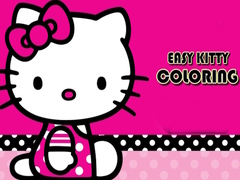                                                                     Easy Coloring Kitty קחשמ