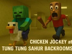                                                                     Chicken Jockey at Tung Tung Sahur Backrooms קחשמ