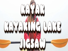                                                                     Kayak Kayaking Lake Jigsaw קחשמ