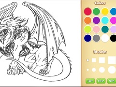                                                                     Dragon Chimera Coloring Book קחשמ