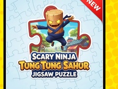                                                                     Scary Ninja Tung Tung Sahur Jigsaw Puzzle קחשמ
