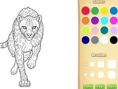                                                                     Wild Animals Coloring Book קחשמ