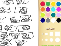                                                                     Alphabet Animal Coloring Book for Kids קחשמ