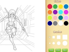                                                                     Wicked Coloring Book for Kids קחשמ