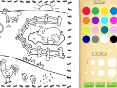                                                                     Farming Coloring Book For Kids קחשמ