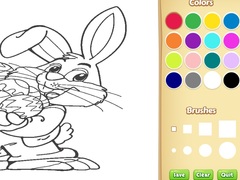                                                                     Easter Bunny Coloring Book for Kids קחשמ