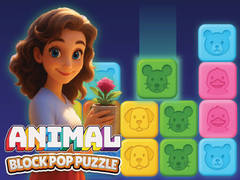                                                                     Animal Block Pop Puzzle קחשמ
