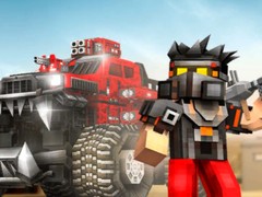                                                                     Blocky Cars: Car Battle קחשמ