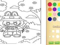                                                                     Labubu Coloring Book For Kids קחשמ